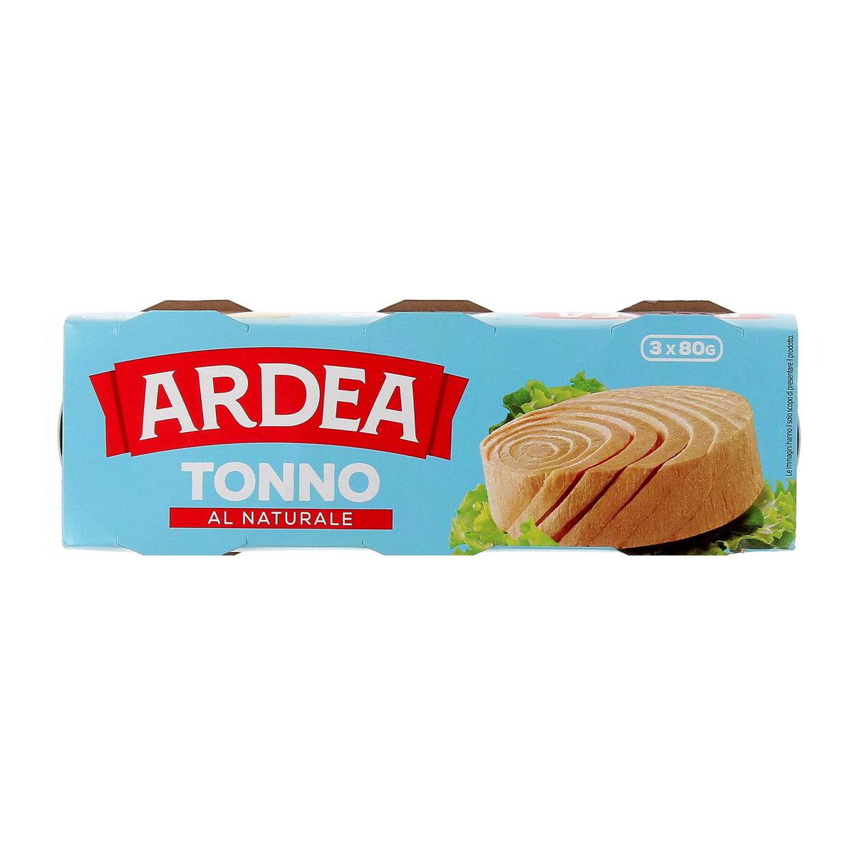 Ardea Tonno Al Naturale 3x80 g - sgocciolato 3x56 g