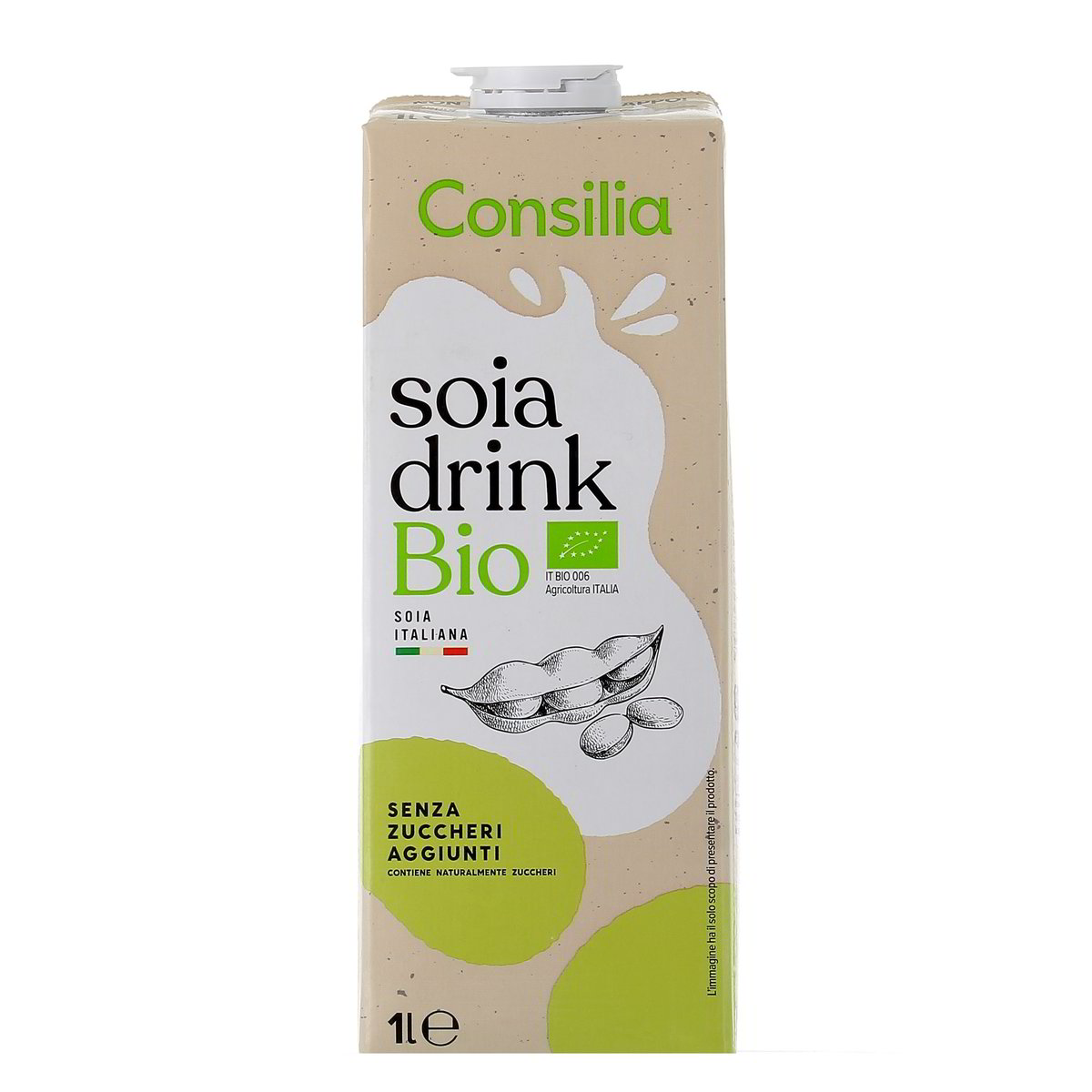 Consilia Soia Drink Senza Zuccheri Aggiunti Bio 1 l