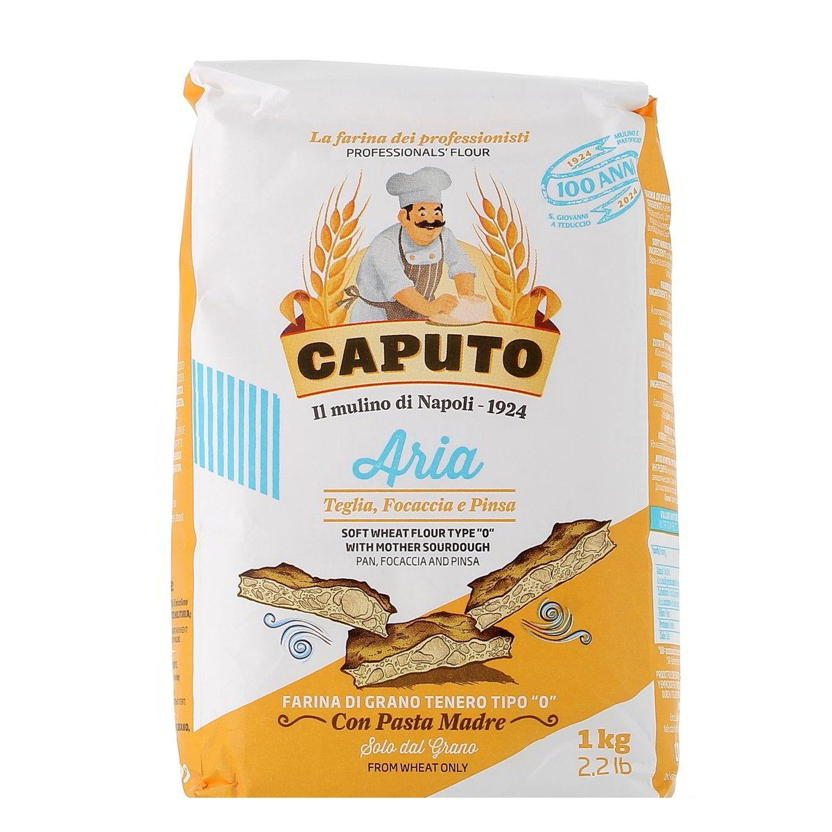 Caputo Aria Farina Di Grano Tenero Tipo "00" Teglia Focaccia E Pinsa 1 kg