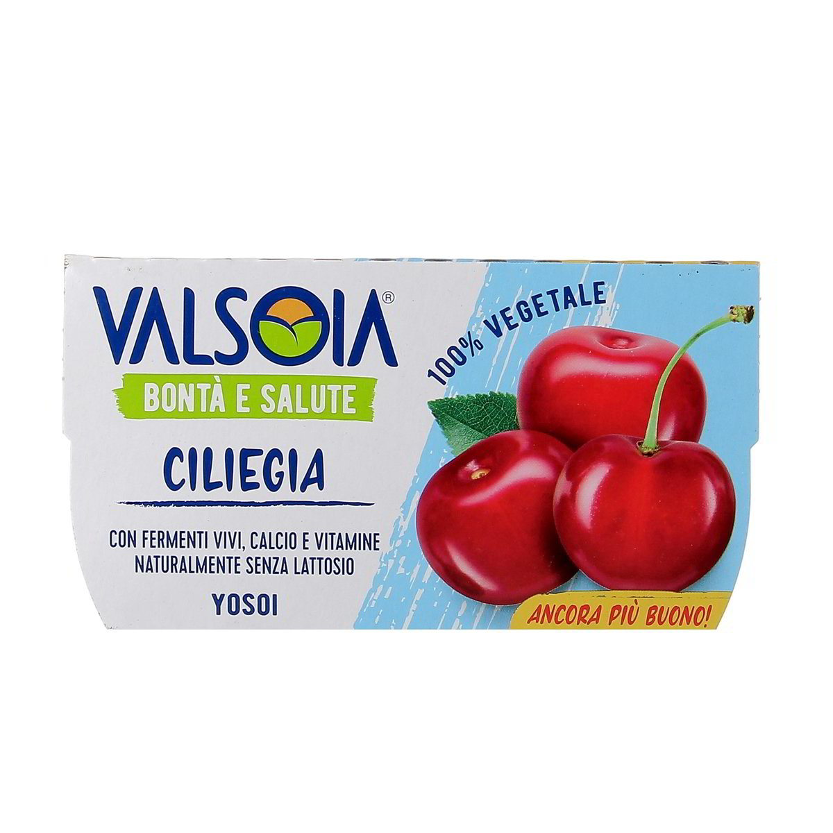 Valsoia Yosoi Ciliegia 2x125 g