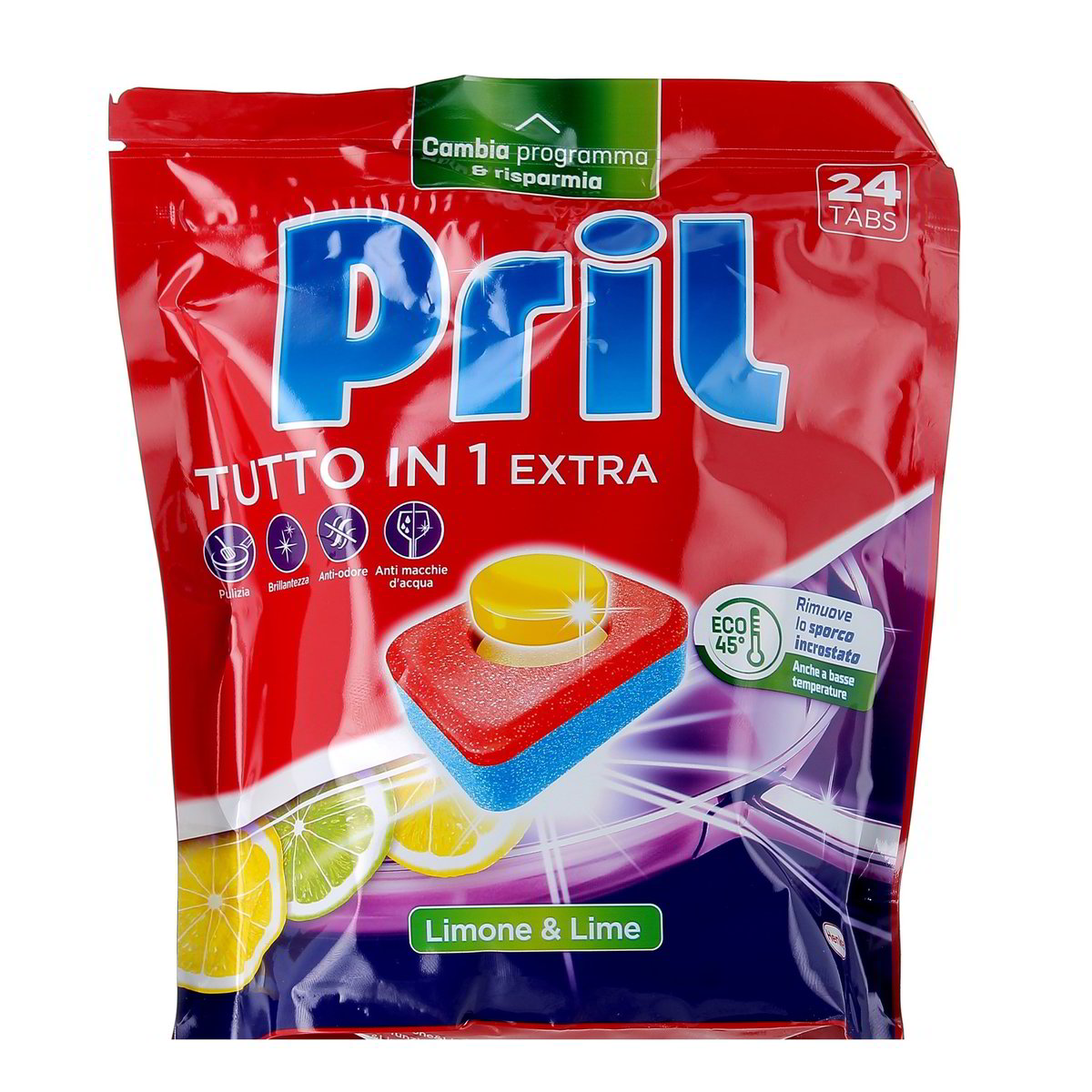 Pril Tabs Tutto In 1 Extra Limone & Lime