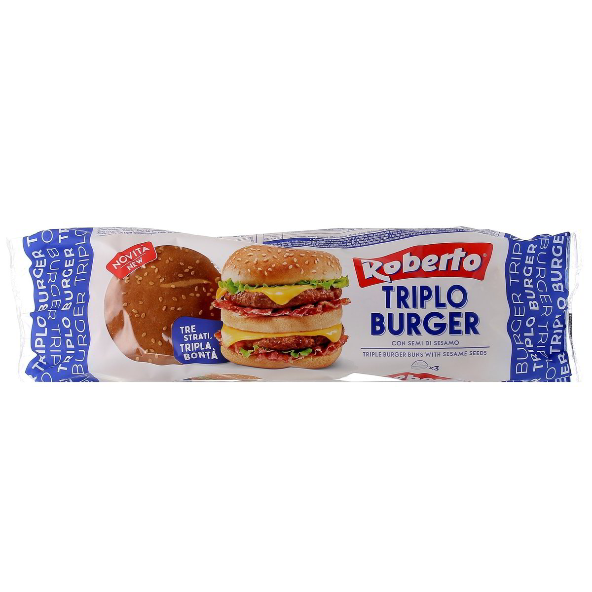Roberto TRIPLO BURGER x3 240 g