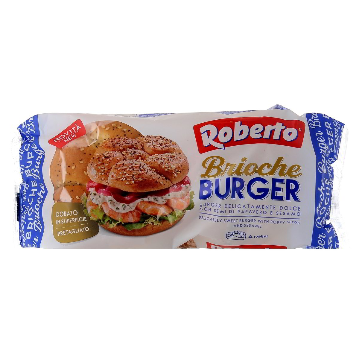 Roberto Brioche Burger X4 300 g