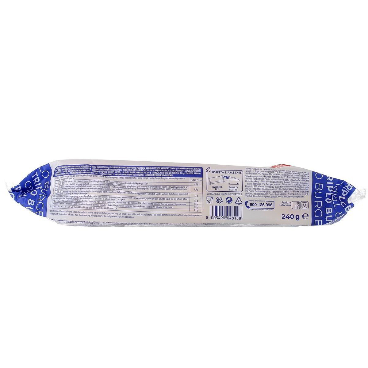 Roberto TRIPLO BURGER x3 240 g — immagine 3