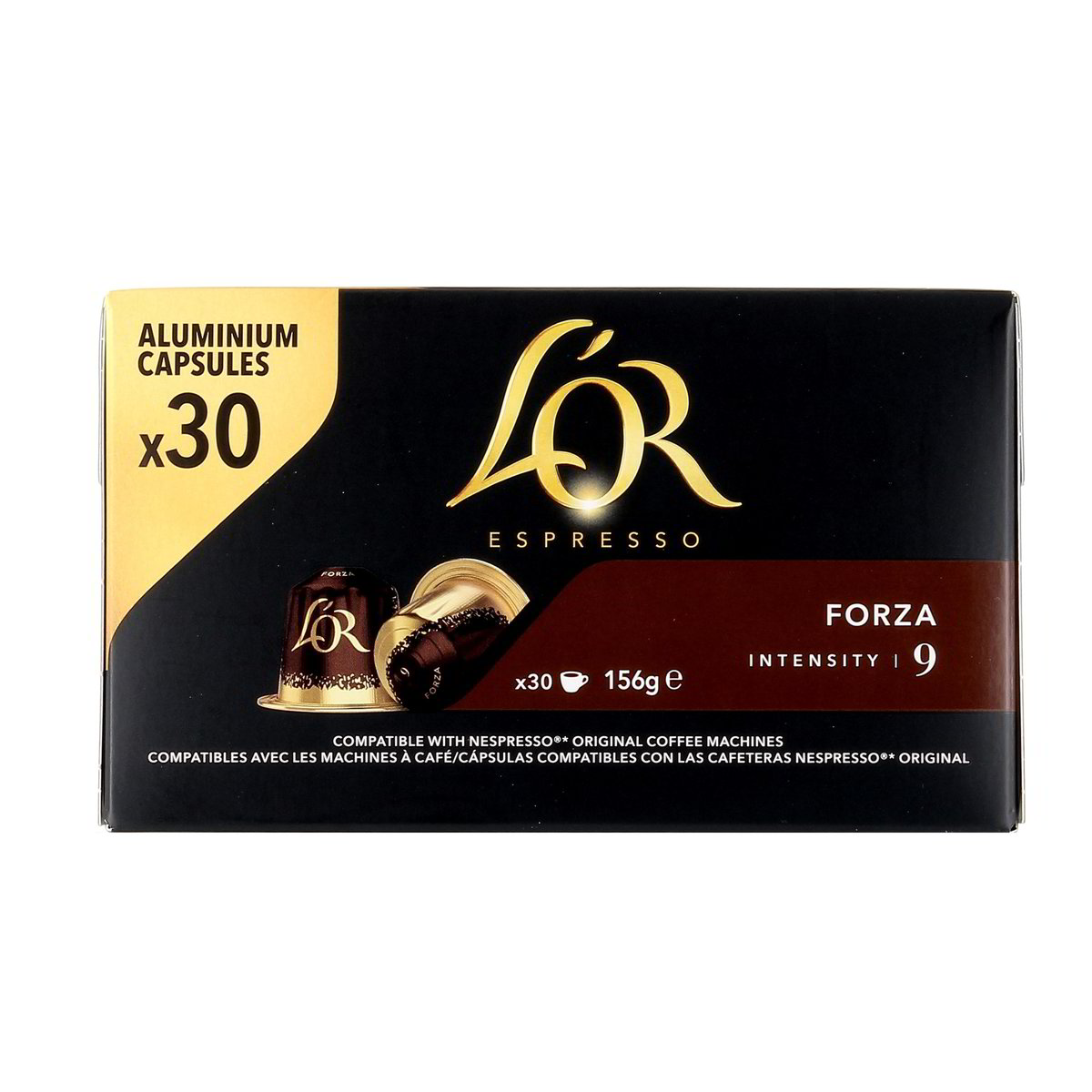 L'Or Capsule Espresso Forza Intensity 9 30 pezzi
