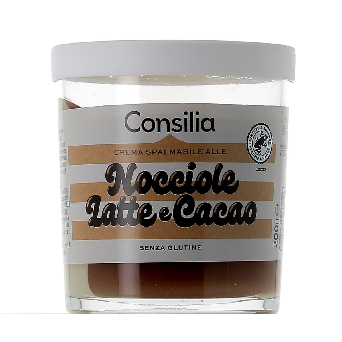Consilia Crema Bicolore Latte E Nocciola 200 g