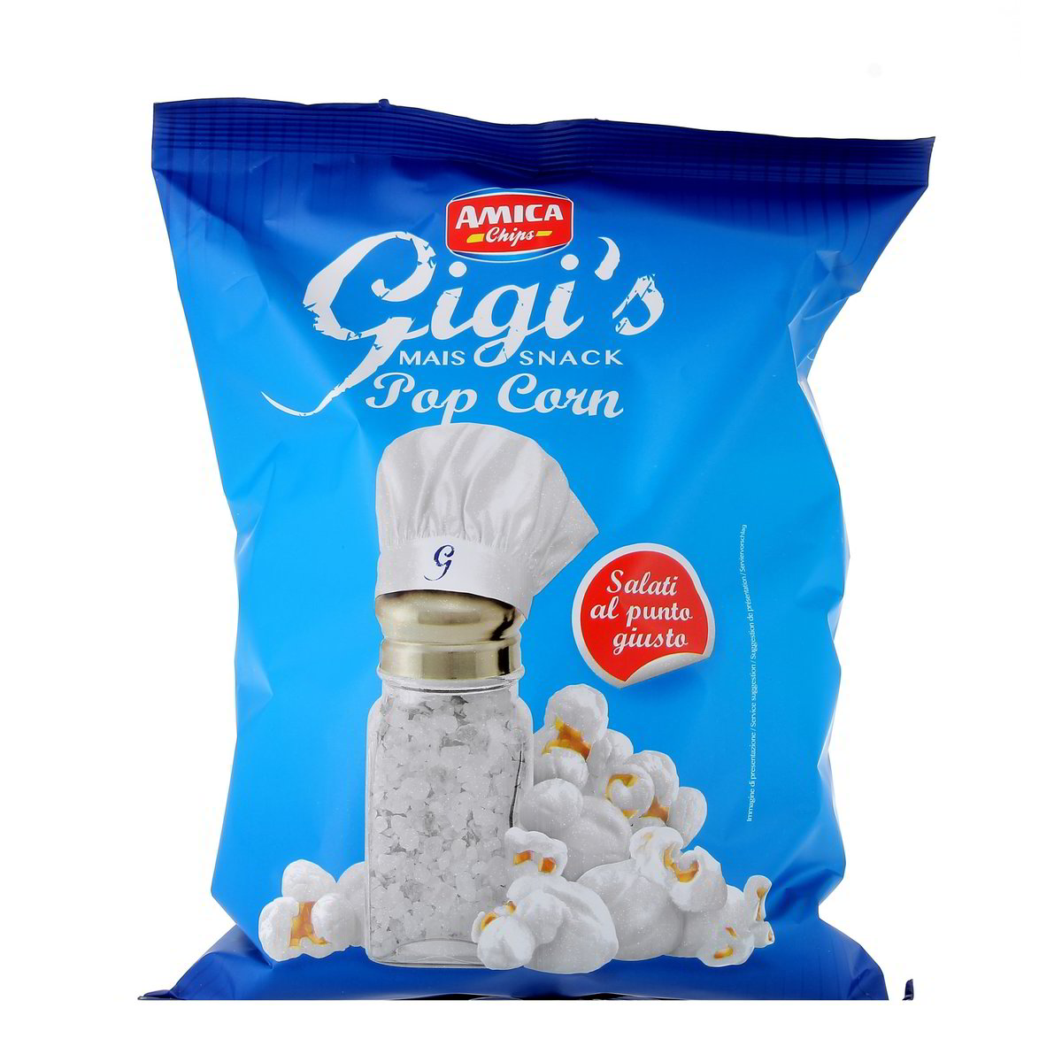 Amica Chips Gigi's Mais Snack Pop Corn Salati 100 g