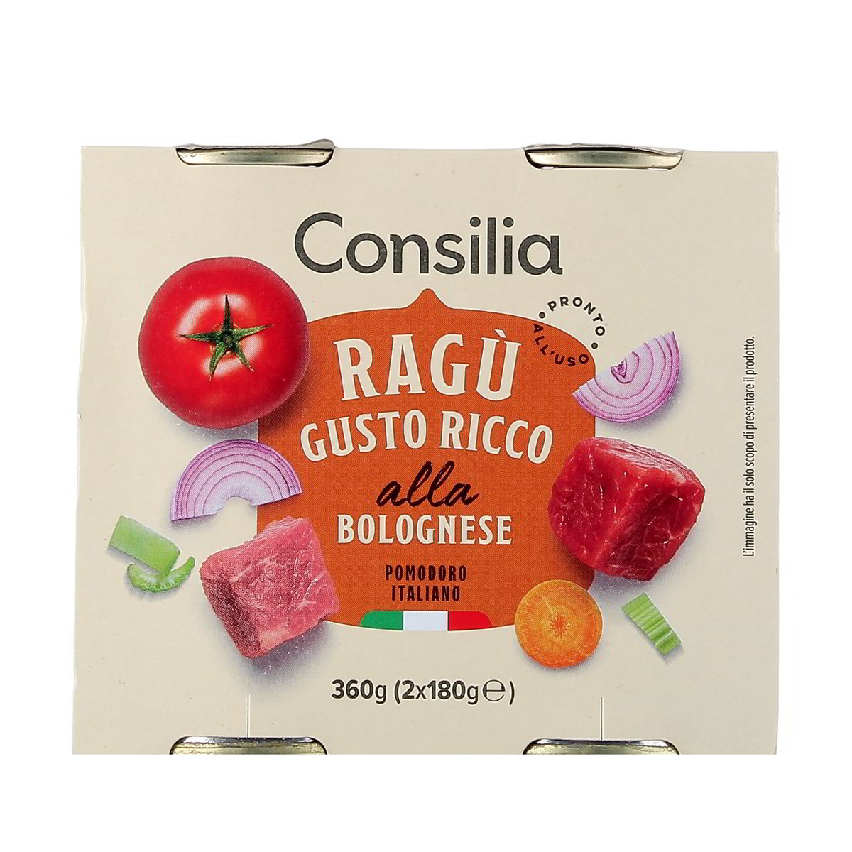 Consilia Ragù Gusto Ricco Alla Bolognese 2x180 g