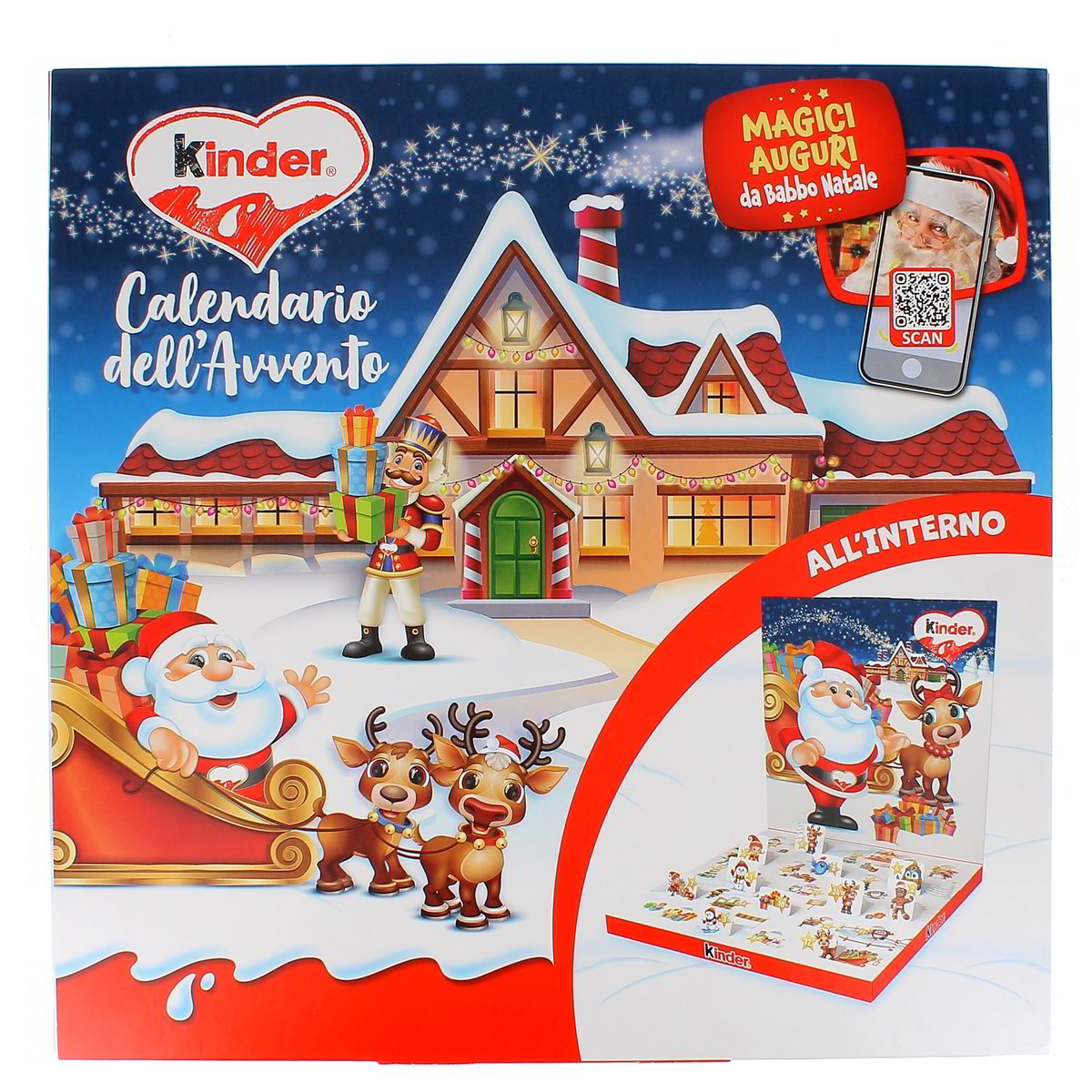 Kinder Calendario Dell'avvento 123 g