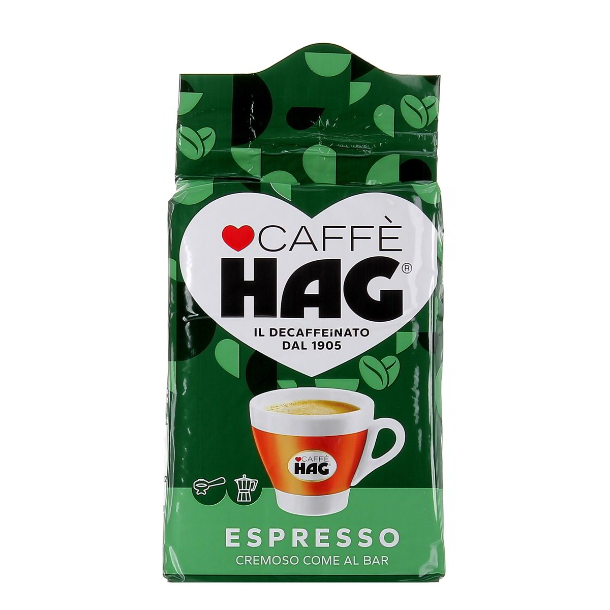 HAG Caffè Espresso Decaffeinato 250 g