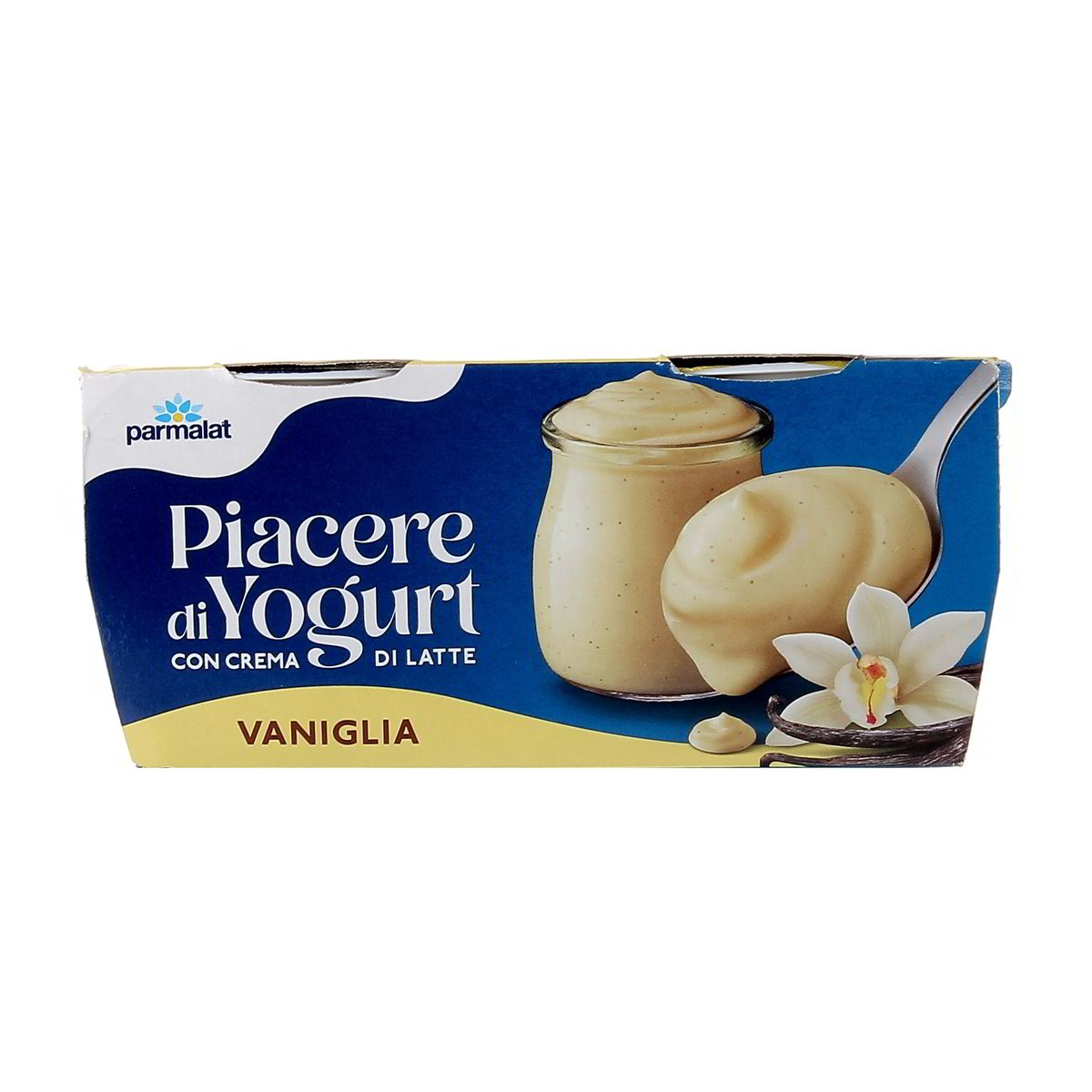Parmalat Piacere Di Yogurt Con Crema Di Latte Vaniglia 2x115 g