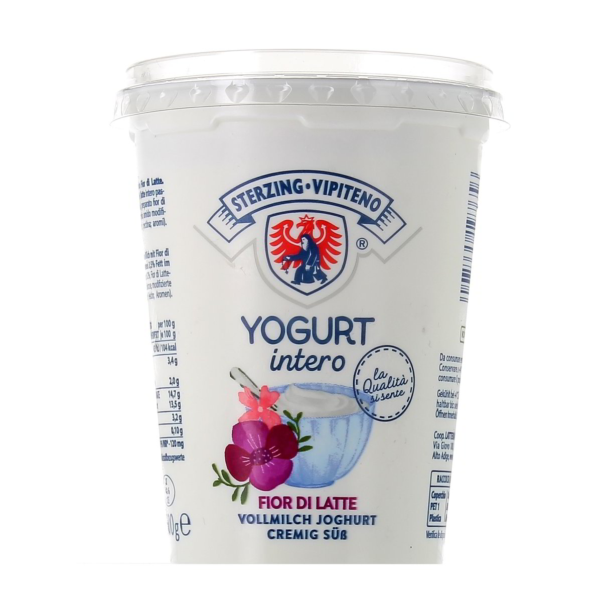 Sterzing Vipiteno Yourt Intero Fior Di Latte 500 g