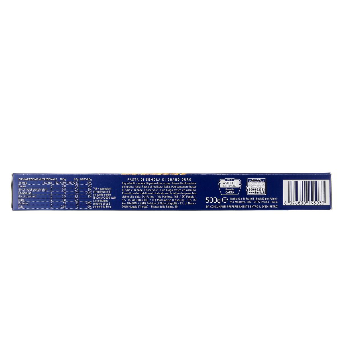 Barilla Spaghettini N.3 500 g — immagine 3
