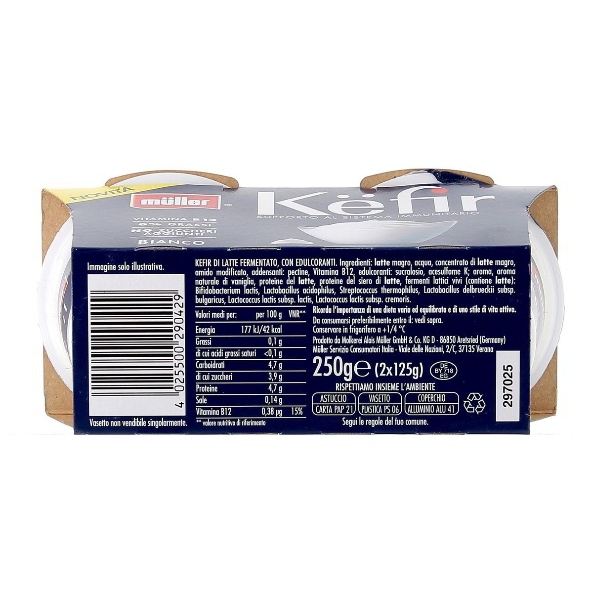 Müller Kefir Bianco 2x125 g — immagine 3