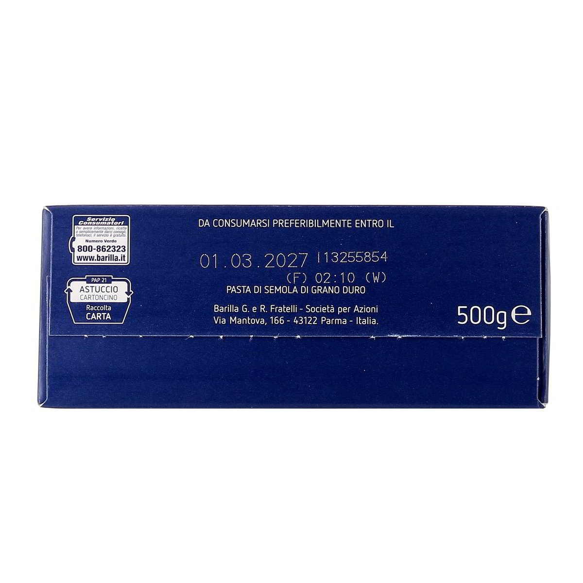Barilla Pennette Rigate N.72 500 g — immagine 3