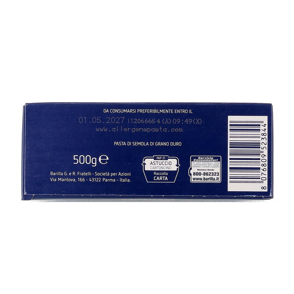 Barilla Piccolini Mini Penne Rigate 500 g — immagine 3