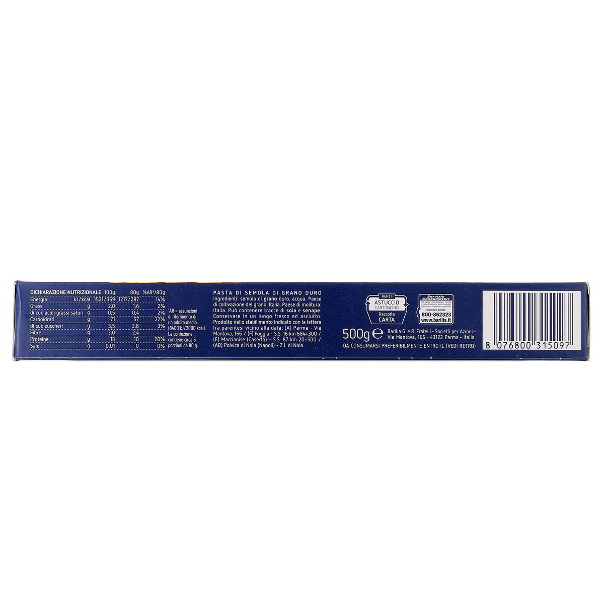 Barilla Bucatini N.9 500 g — immagine 3