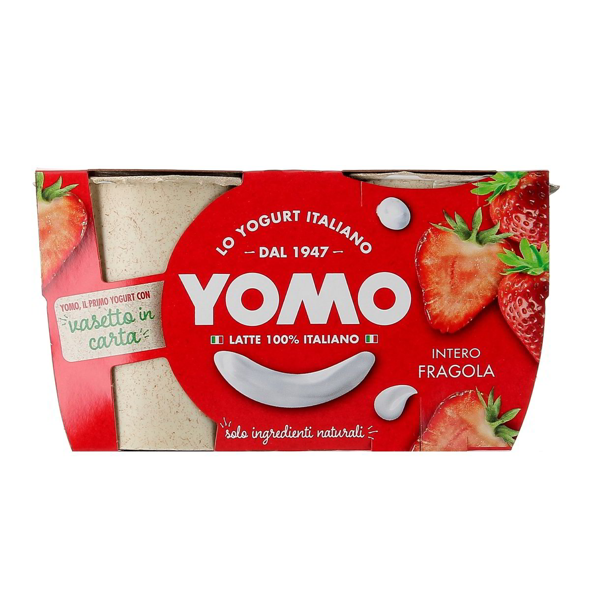 Yomo Yogurt Intero Fragola 2x125 g