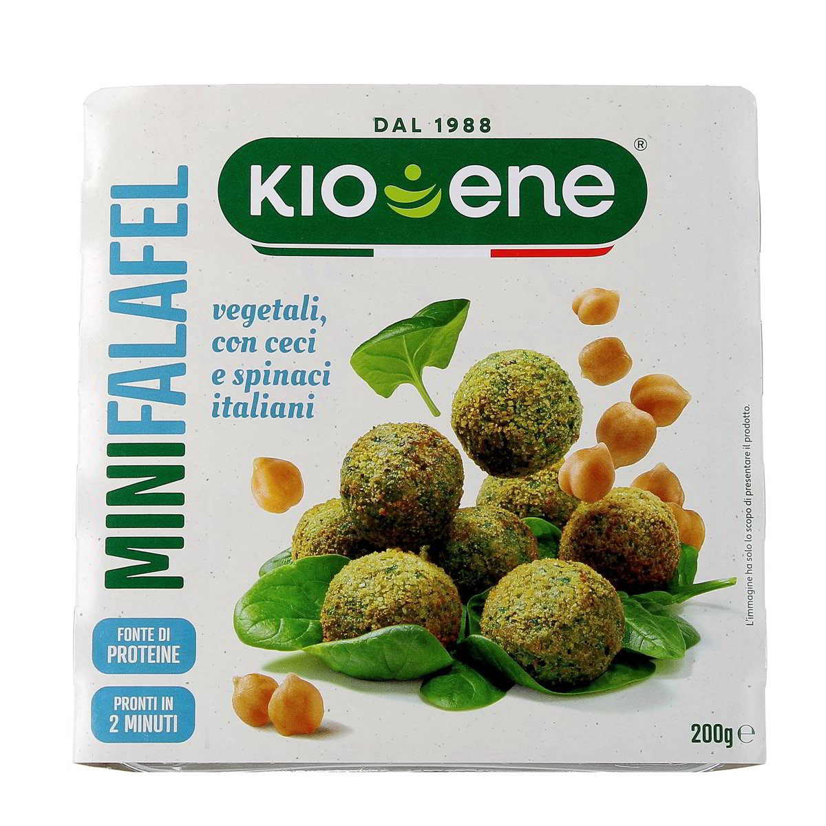 Kioene Mini Falafel Vegetali Con Ceci E Spinaci Italiani 200 g