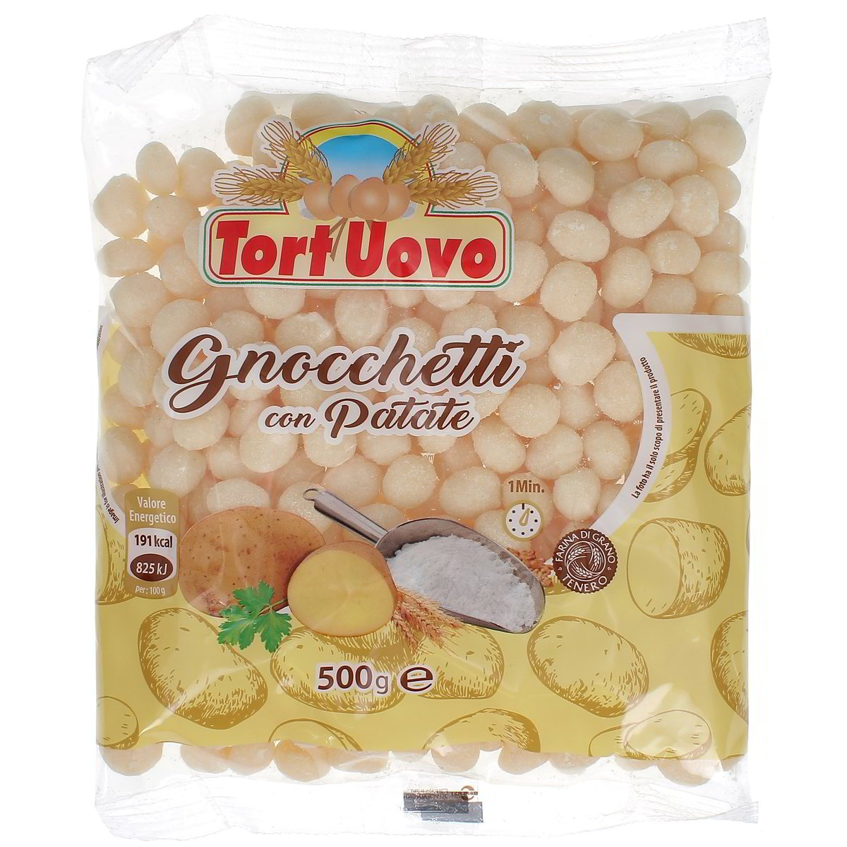 Tortuovo Gnocchetti Con Patate 500 g