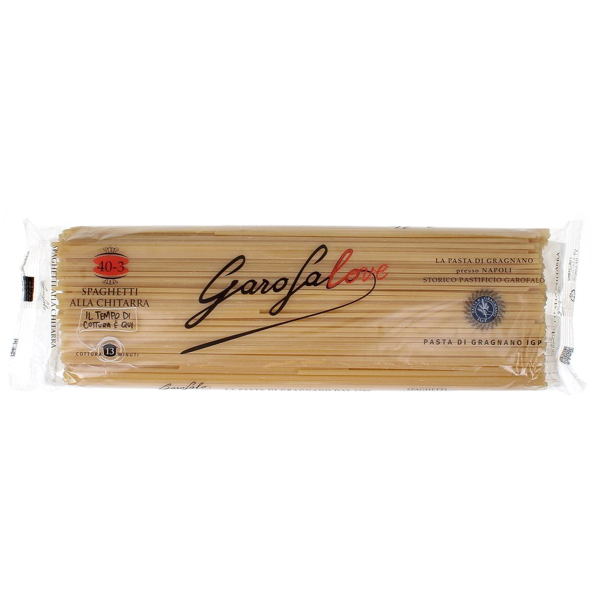 Garofalo Spaghetti Alla Chitarra N.40 Pasta Di Gragnano Igp 500 g