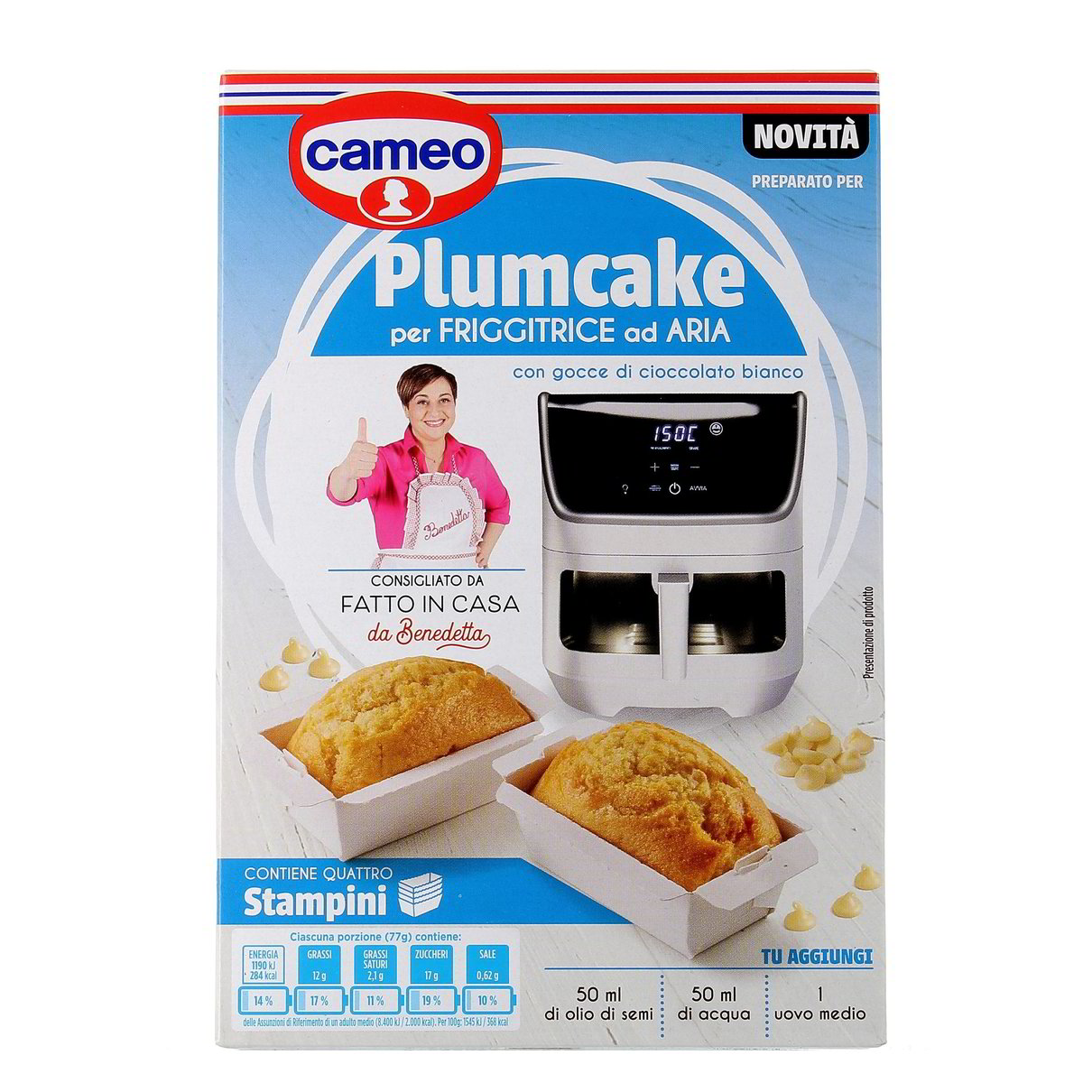 Cameo Plumcake Per Frigitrice Ad Aria 192 g