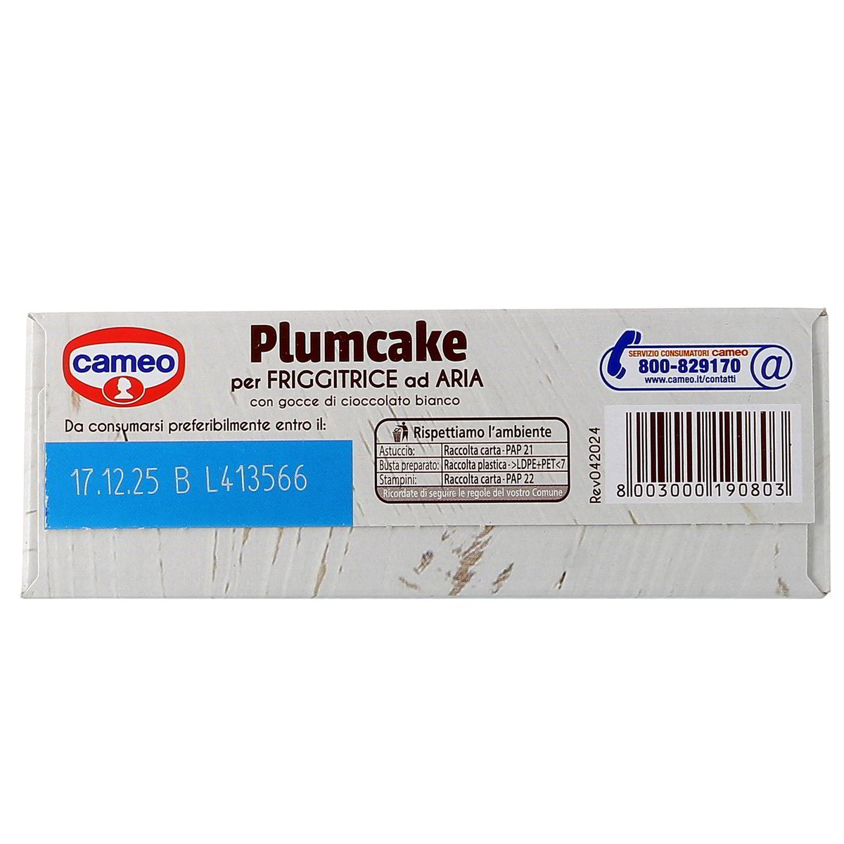 Cameo Plumcake Per Frigitrice Ad Aria 192 g — immagine 3