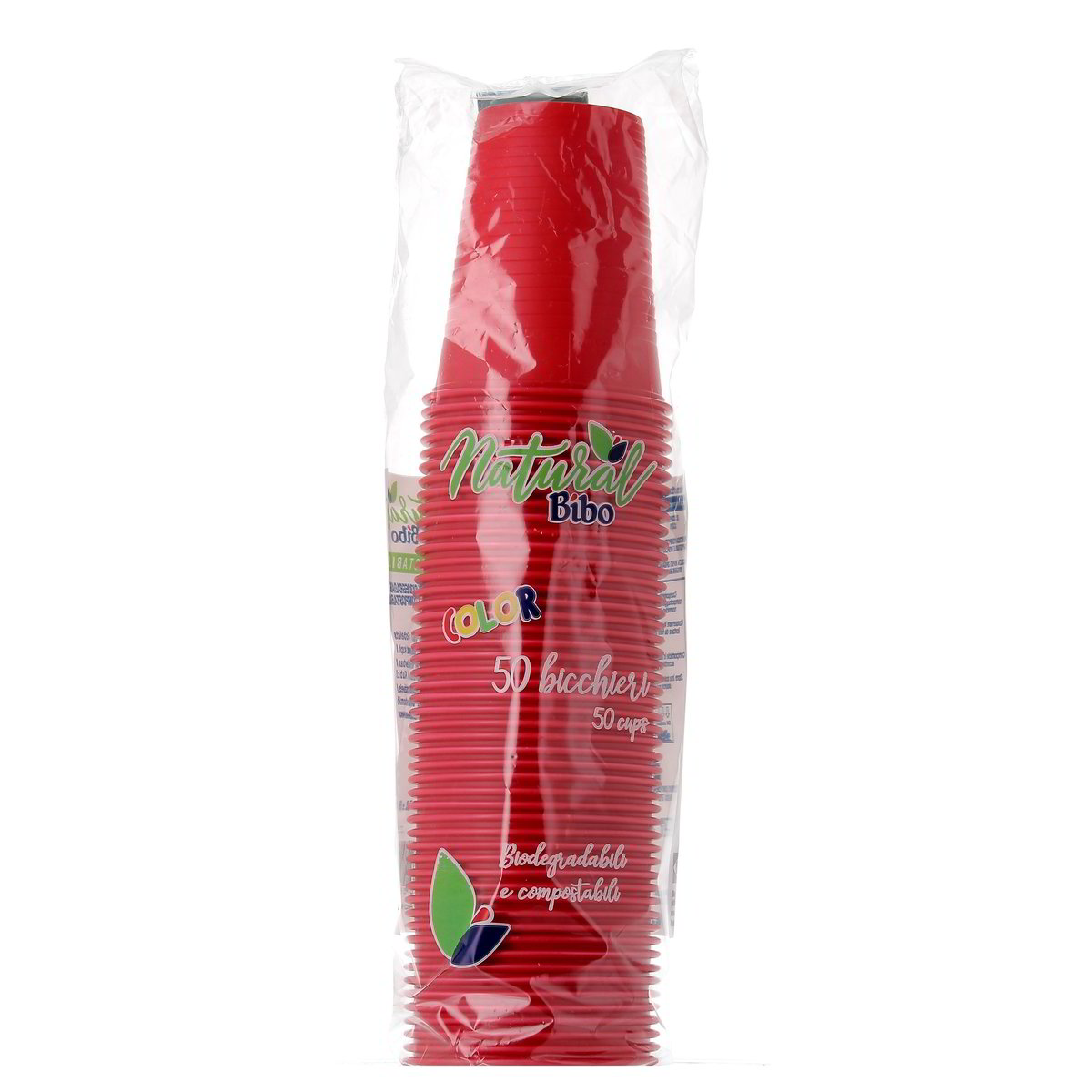 Bibo BICCHIERI ROSSI 200 cc 50 pezzi