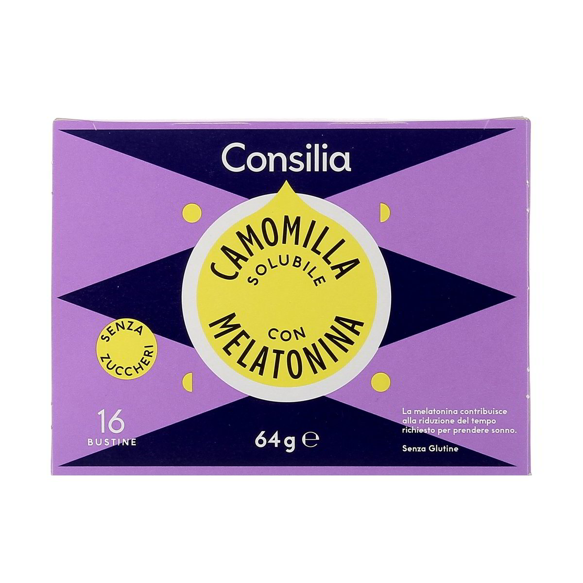 Consilia Camomilla Solubile Con Melatonina 16 Bustine 64 g