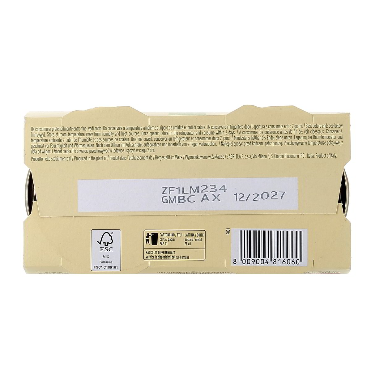 Alce Nero Mais Dolce Cotto A Vapore Bio 2x160 g - sgocciolato 2x140 g — immagine 3