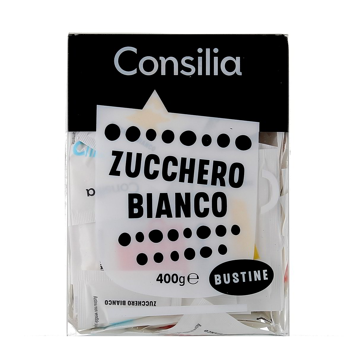 Consilia Zucchero Bianco In Bustine 400 g