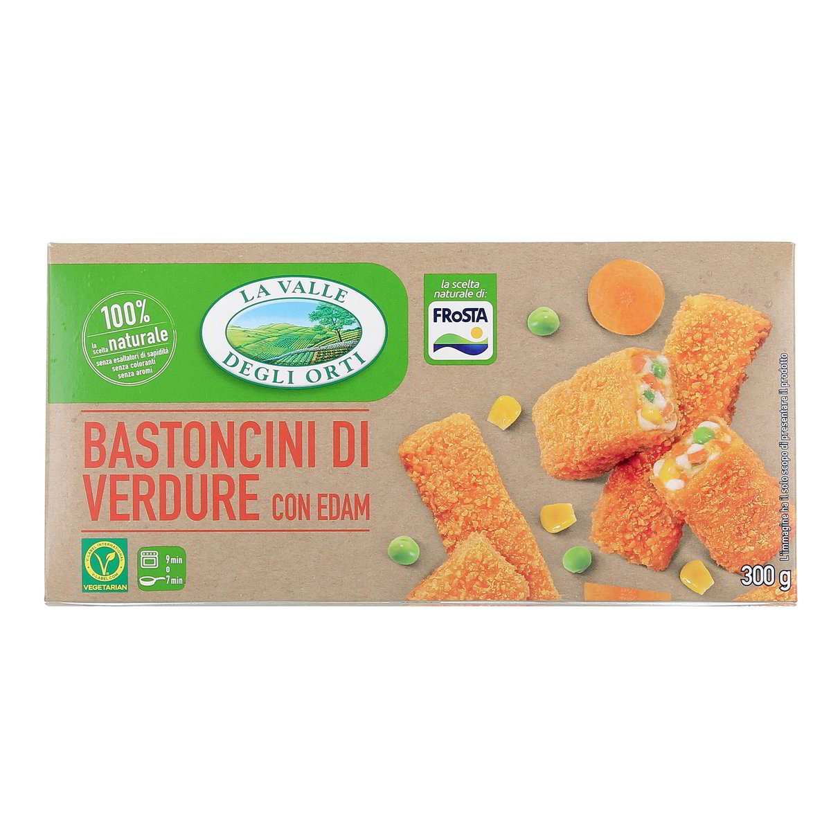 LA Valle Degli Orti Bastoncini Di Verdure Con Edam 300 g