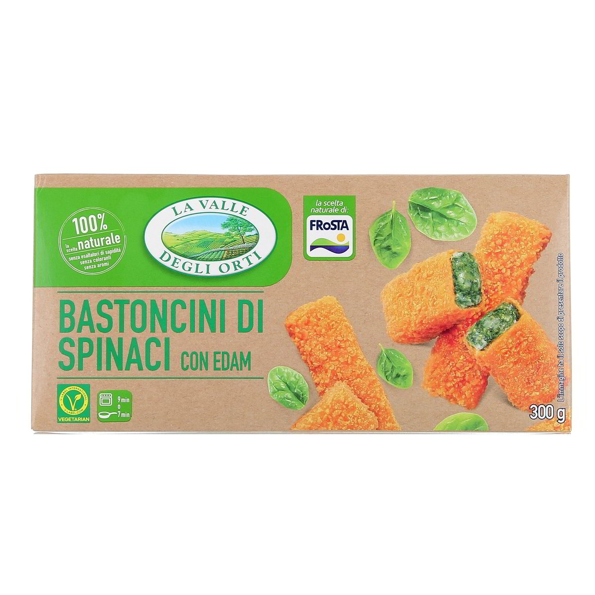 LA Valle Degli Orti Bastoncini Di Spinaci Con Edam 300 g