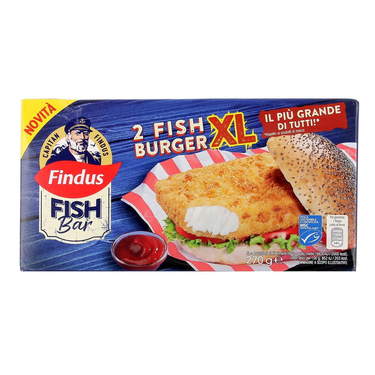 Findus 2 Fish Burger Xl 270 g