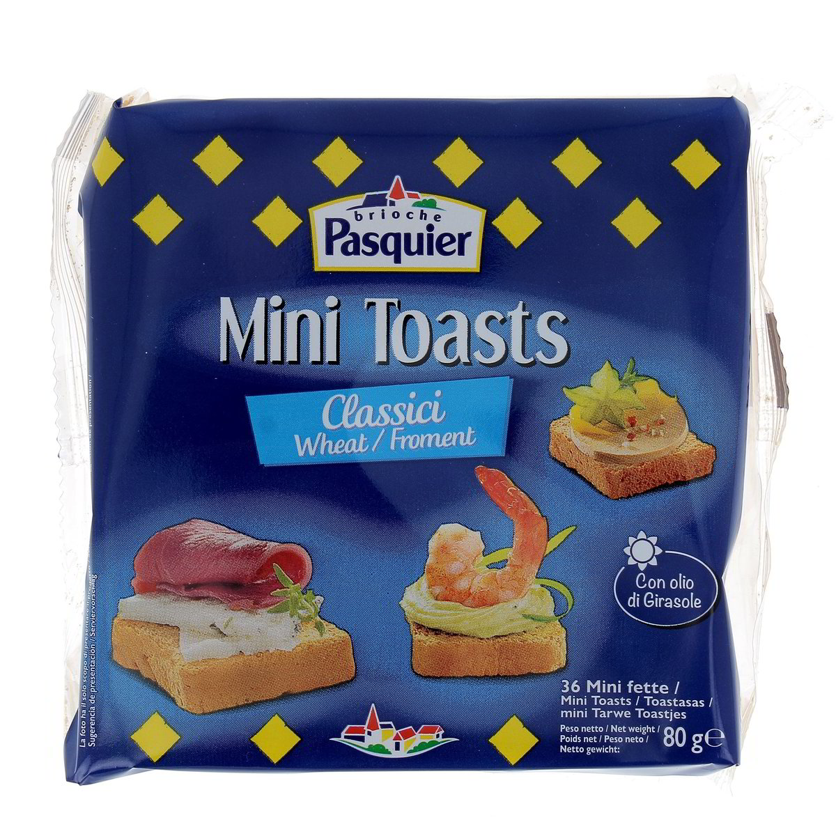 Brioche Pasquier Mini Toast Classici 80 g
