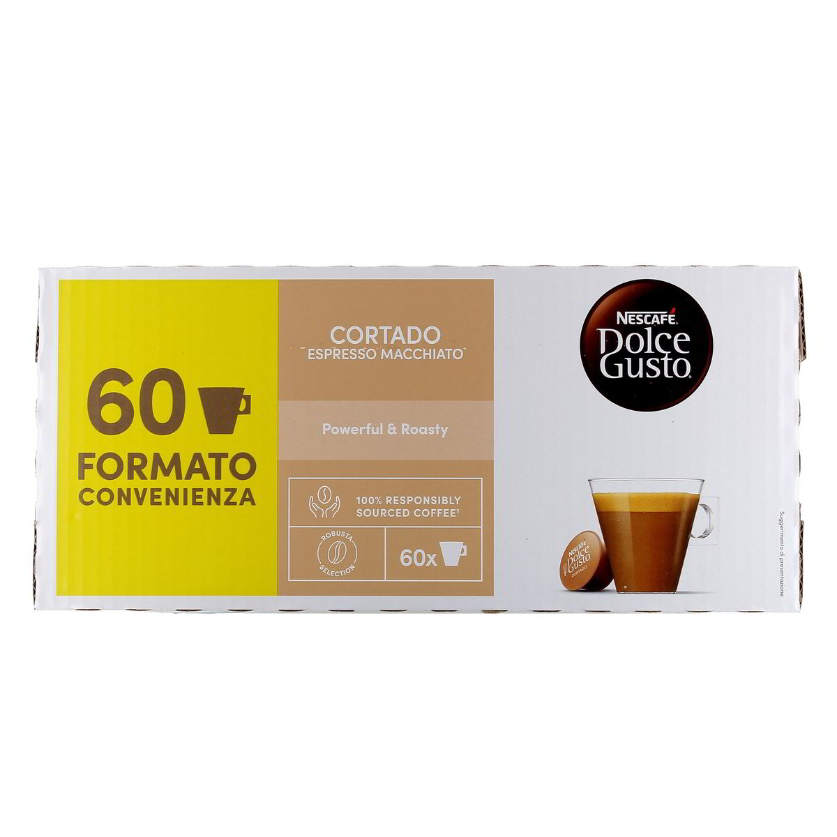 Nescafé Cortado Espresso Macchiato Capsule Compatibili 60 pezzi