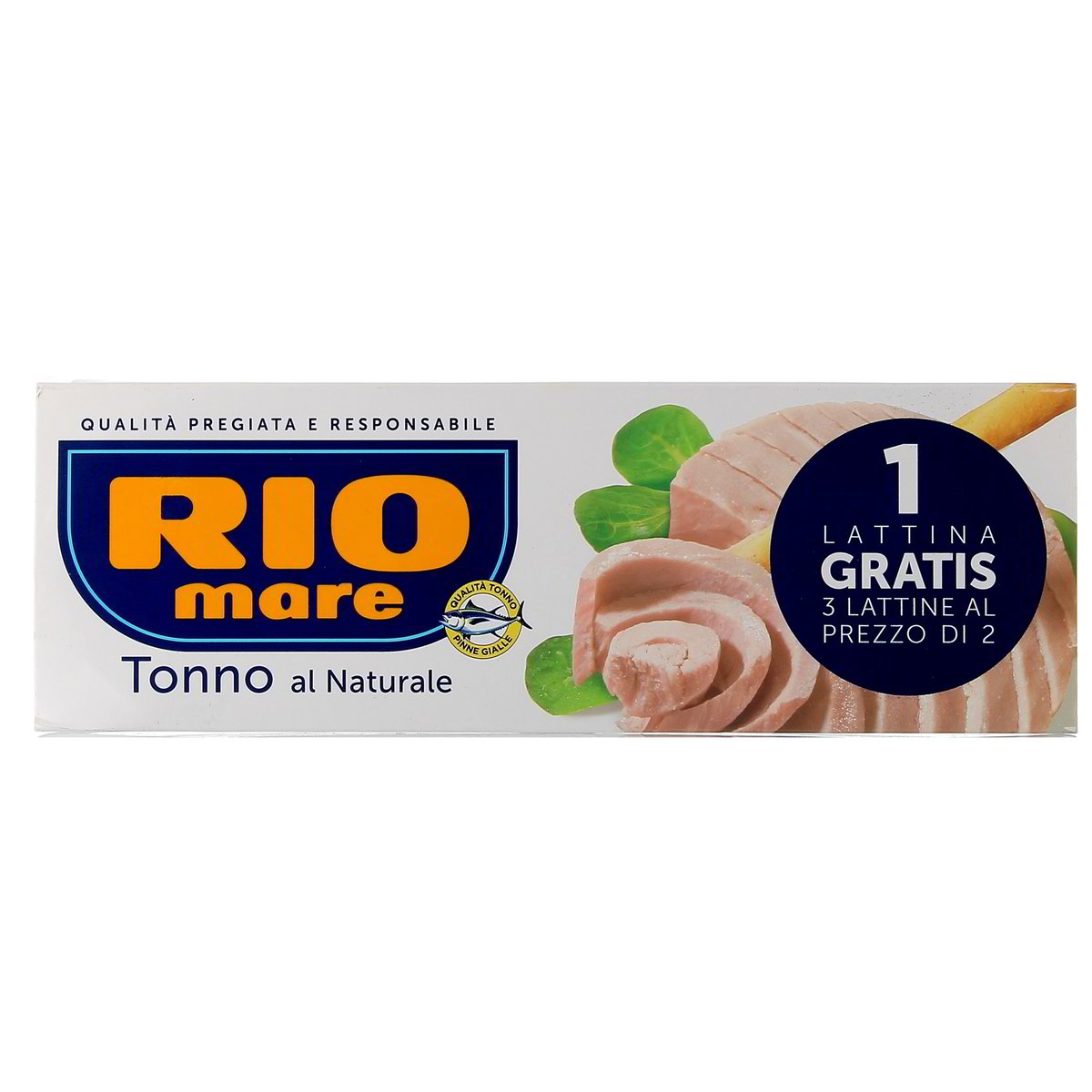 RIO Mare Tonno Al Naturale 3x80 g - sgocciolato 3x56 g