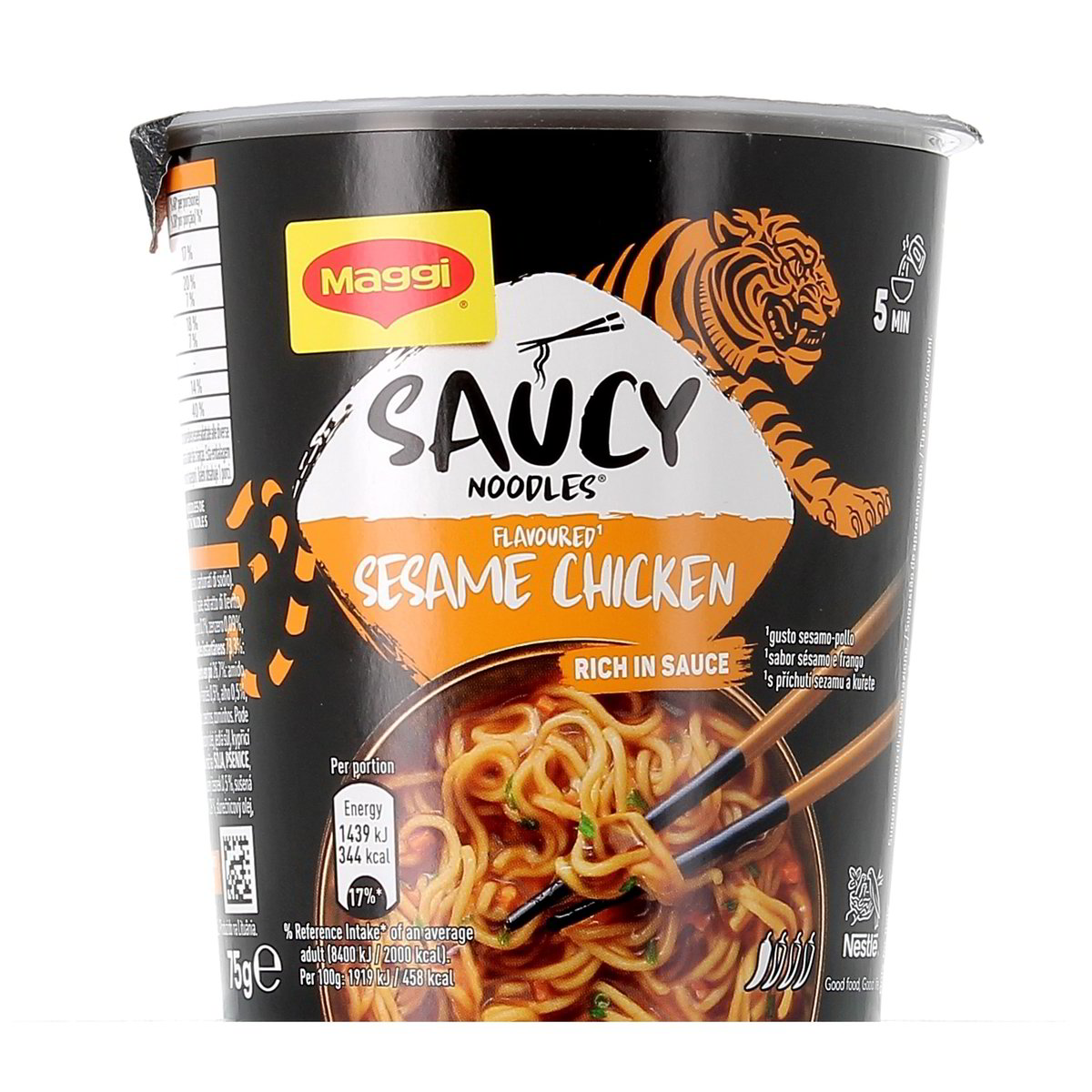 Maggi Saucy Noodles Pollo E Sesamo 1 Porzione Cup 75 g