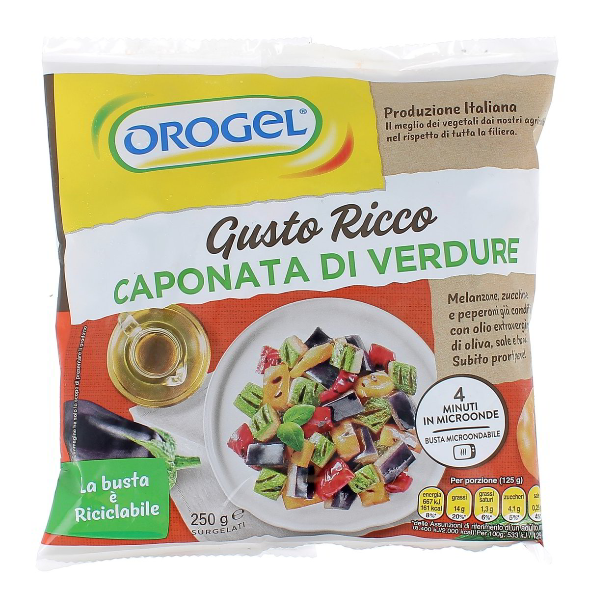 Orogel Caponata Di Verdure 250 g