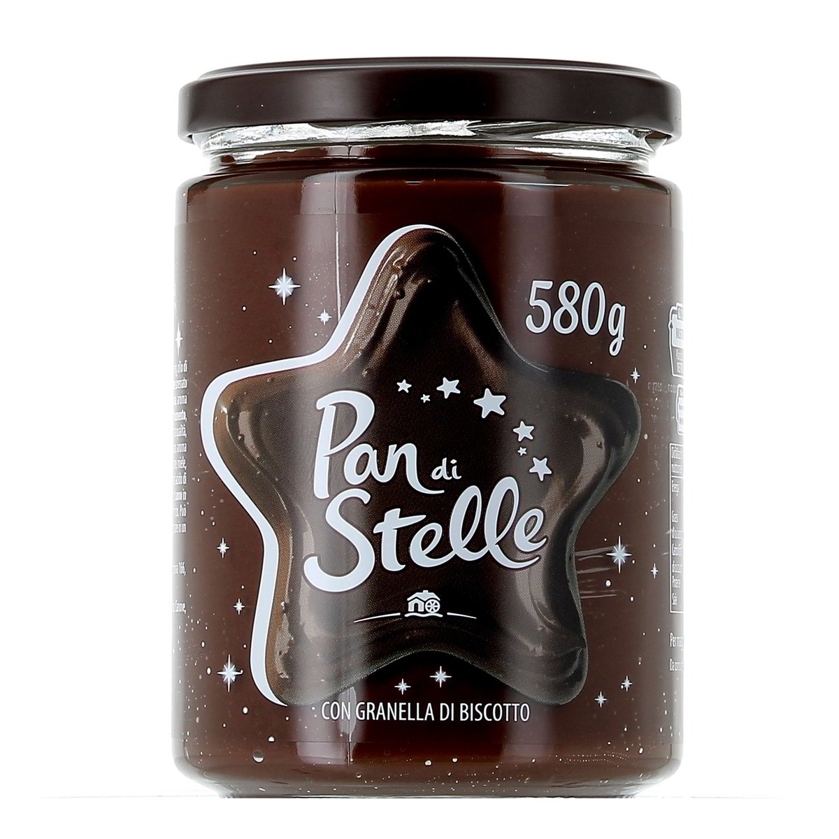 PAN di Stelle Crema Con Granella Di Biscotto 580 g