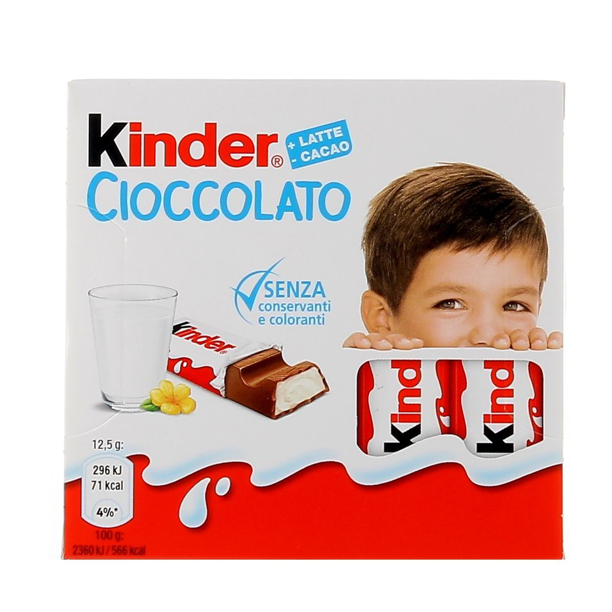 Ferrero Kinder Cioccolato X4 50 g