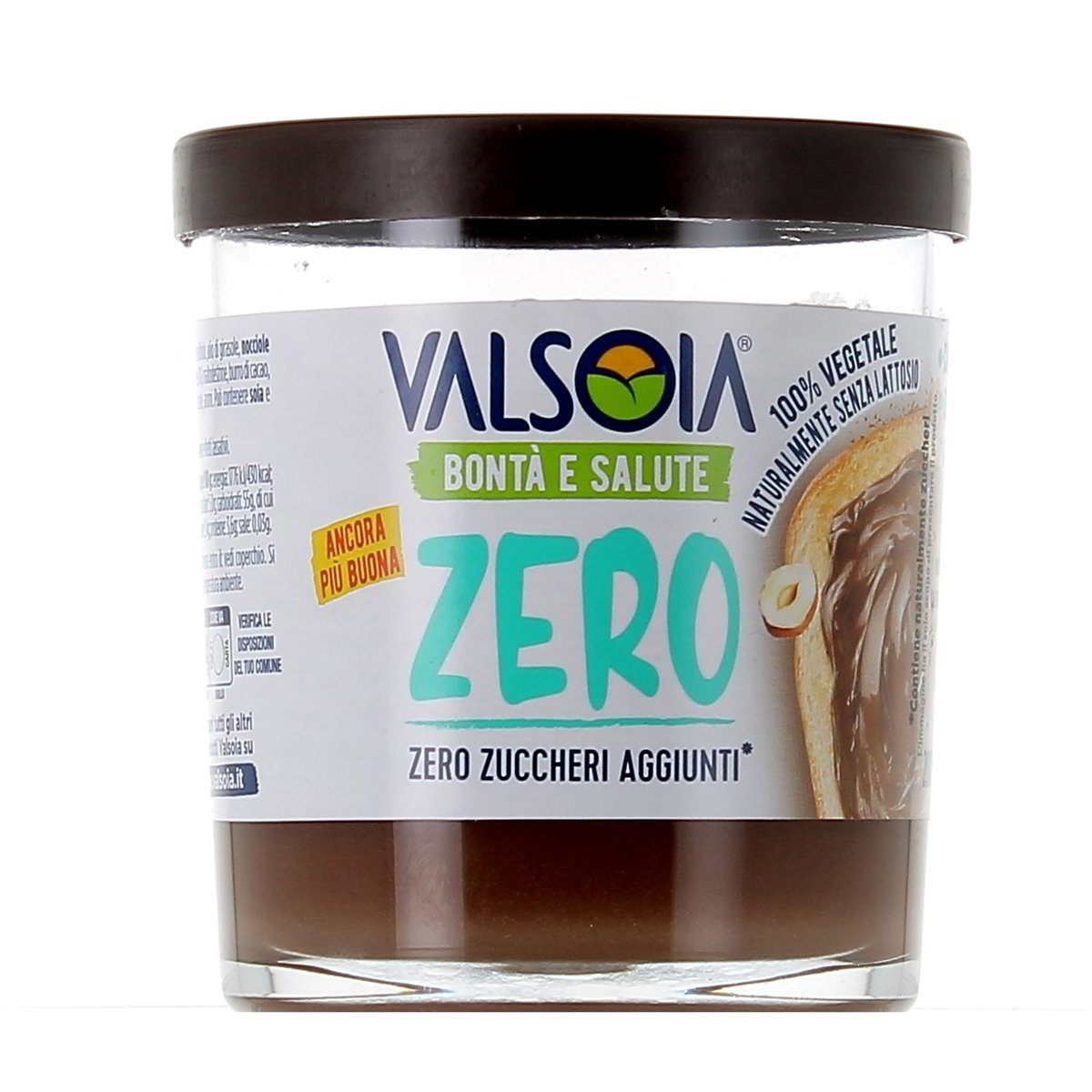 Valsoia Crema Spalmabile Con Nocciole E Cacao Zero Zuccheri Aggiunti 200 g