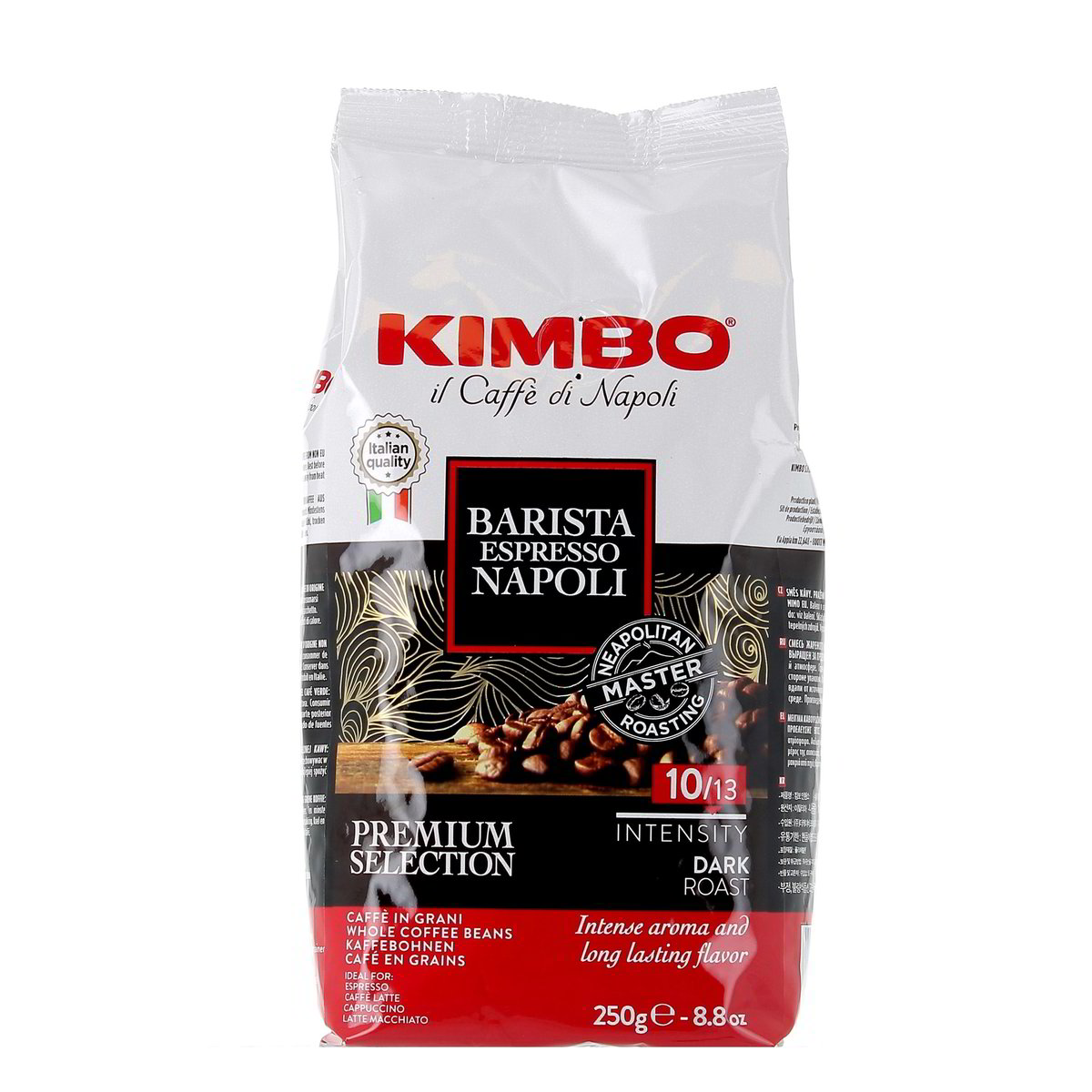 Kimbo Caffè In Grani Barista Espresso Napoli 250 g