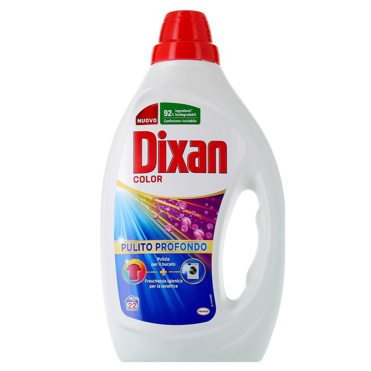 Dixan Detersivo Liquido Color 22 Lavaggi 990 ml