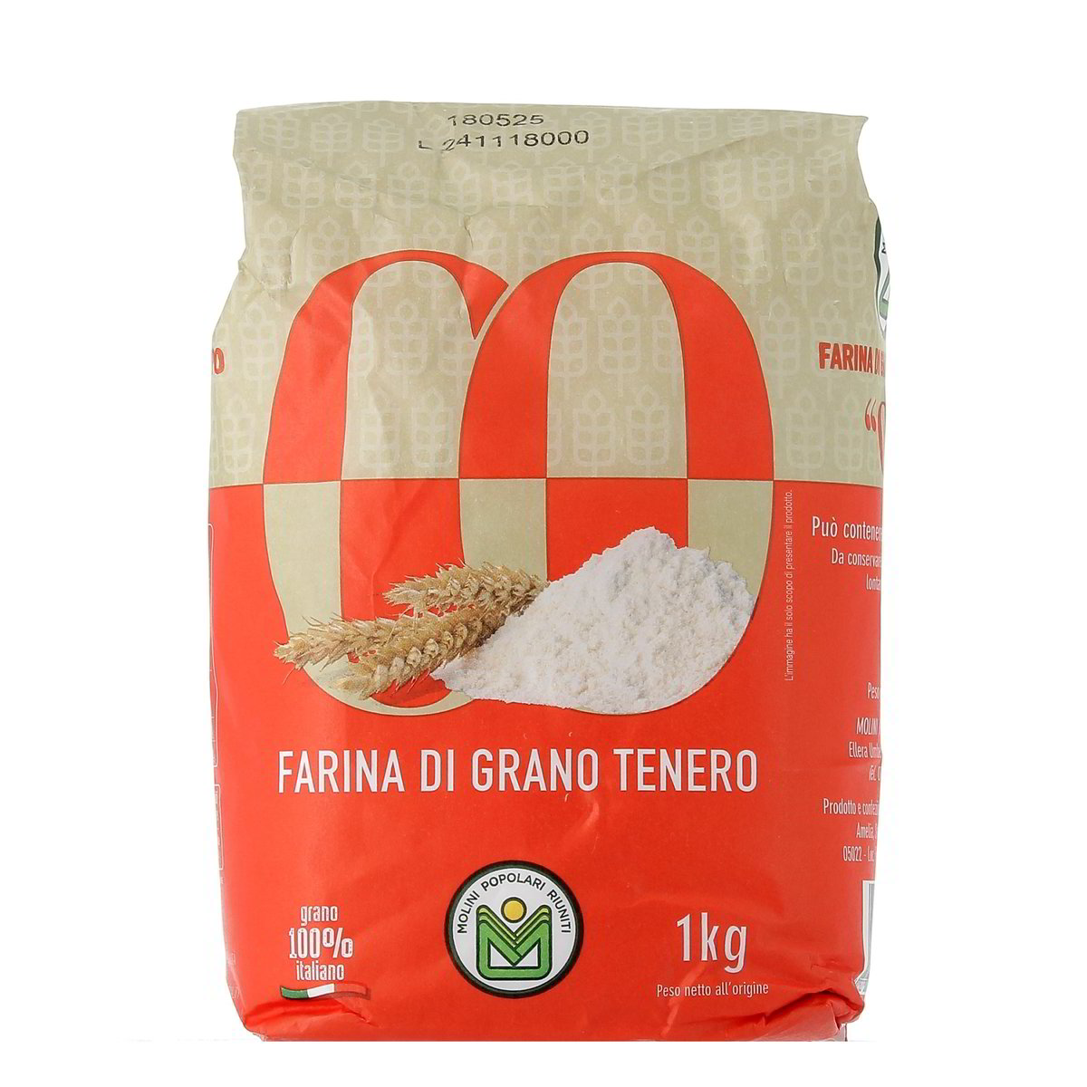 Molini Popolari Riuniti Farina Di Grano Tenero Tipo "00" 1 kg