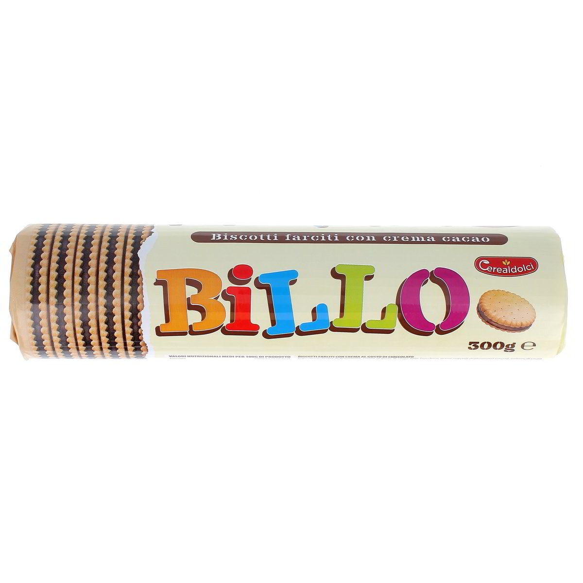 Cerealdolci Billo Biscotti Farciti Con Crema Cacao 300 g