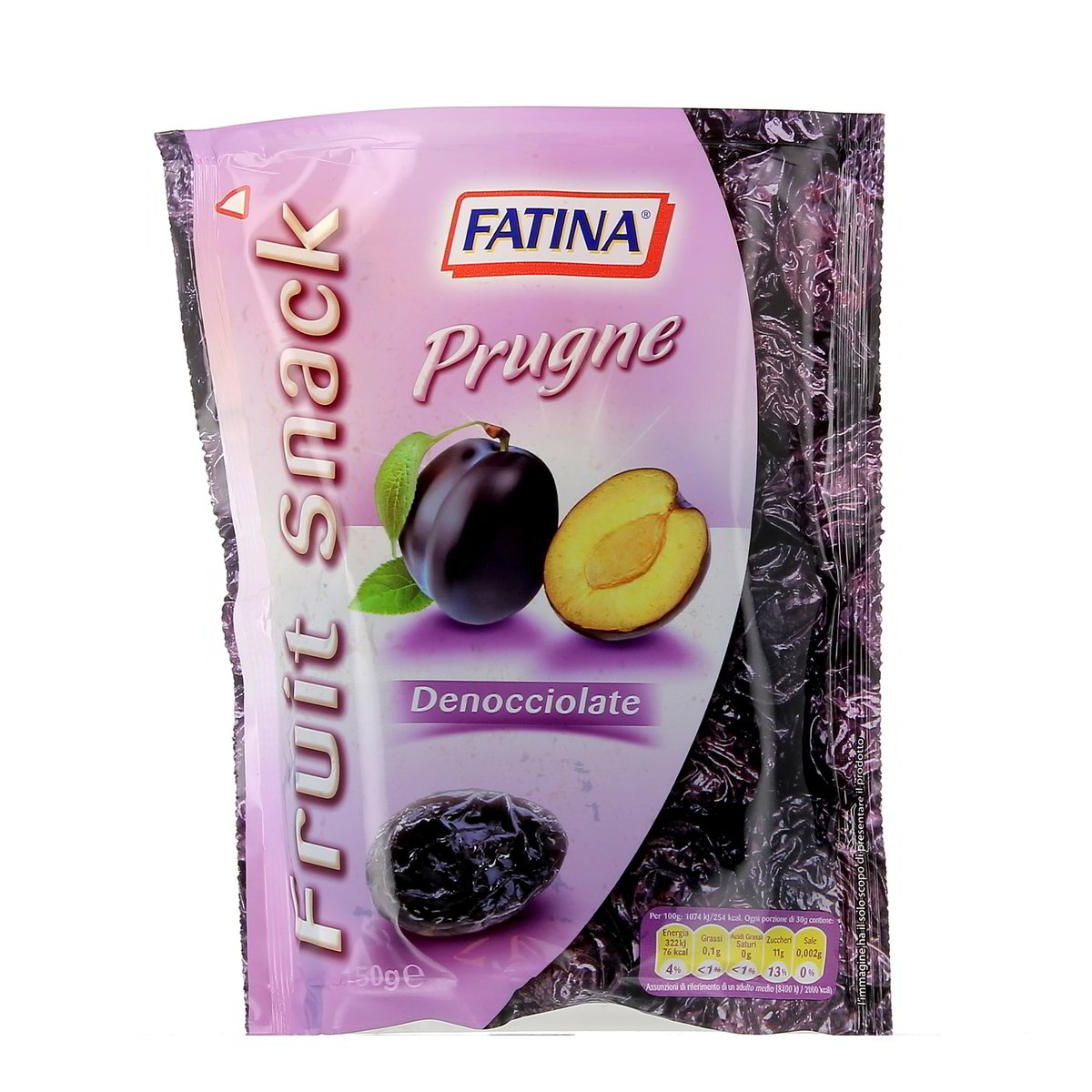 Fatina Fruit Snack Prugne Denocciolate 150 g