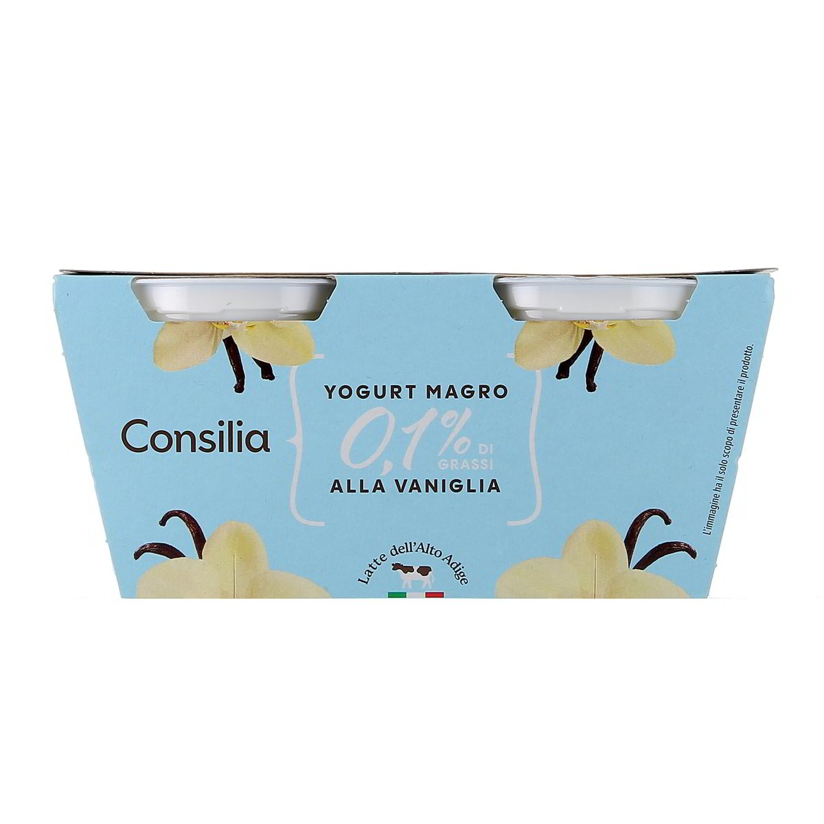Consilia Yogurt Magro Alla Vaniglia 0,1% Di Grassi 2x125 g