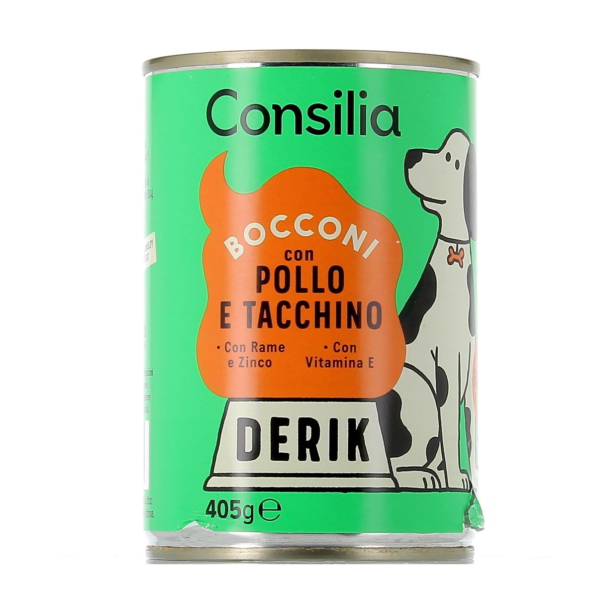 Consilia Derik Bocconi Con Pollo E Tacchino 405 g