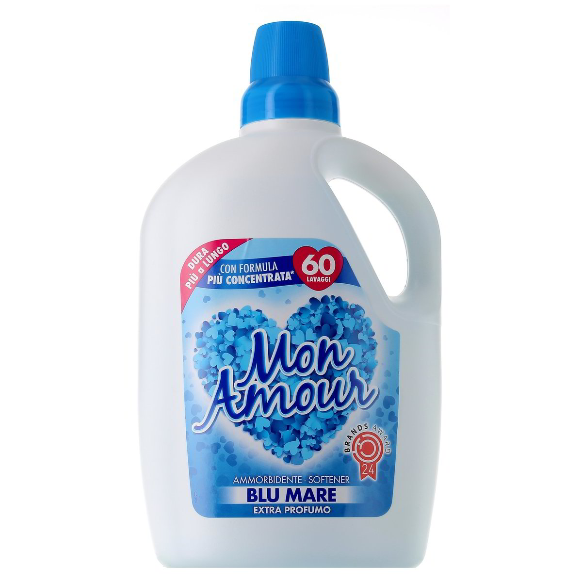 MON Amour Ammorbidente Concentrato Blu Mare Extra Profumo 60 Lavaggi 3 l